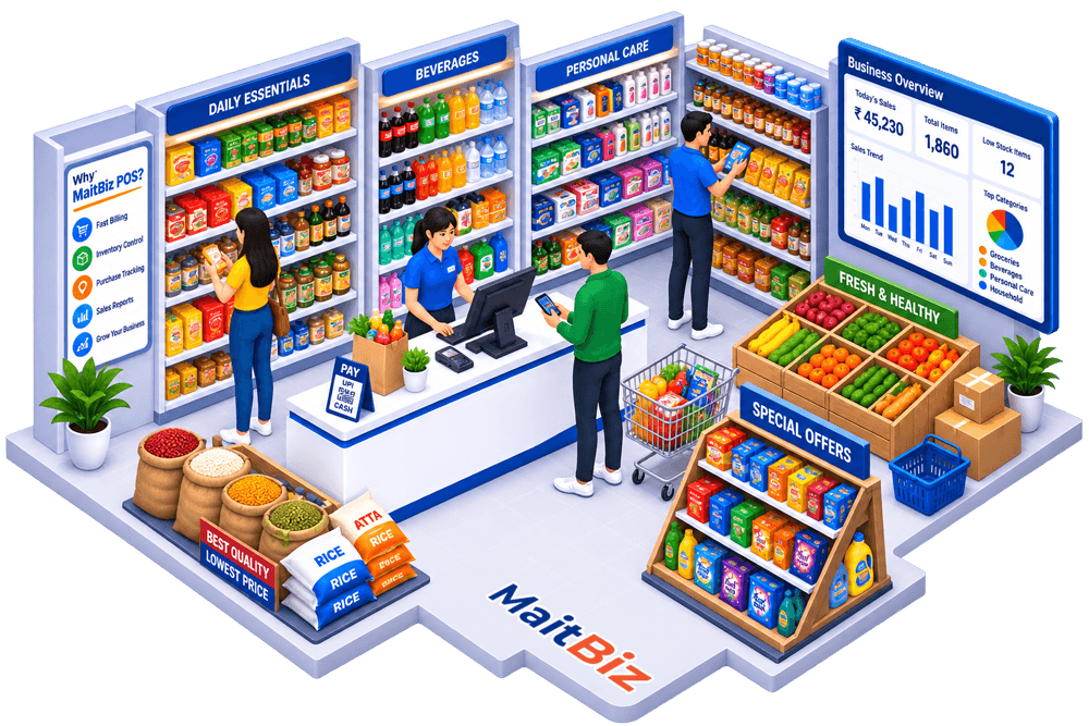 Supermarket POS Software