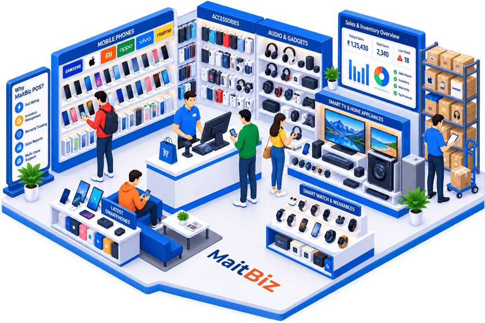 Mobile and Electronics POS Software