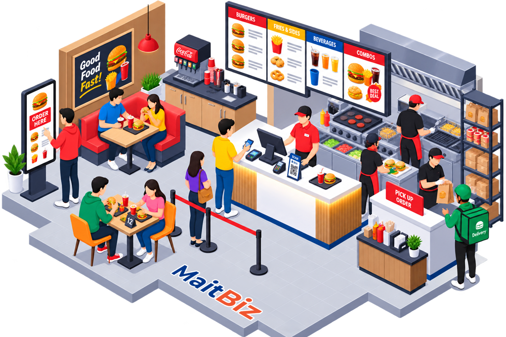 Quick Service Restaurant POS Software